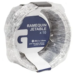 Cuisson<Gifi Ramequin en aluminium diamètre 8,6cm par 10