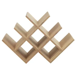 Rangement De Cuisine<Gifi Range bouteilles 8 compartiments bois naturel