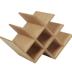 Rangement De Cuisine<Gifi Range bouteilles 8 compartiments bois naturel