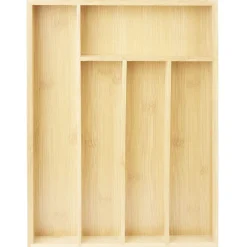 Rangement De Cuisine<Gifi Range couvert en bambou 34x26xH4cm