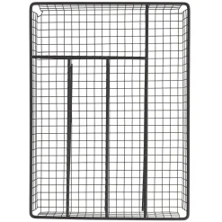 Rangement De Cuisine<Gifi Range couvert pour tiroir grillage en fer noir