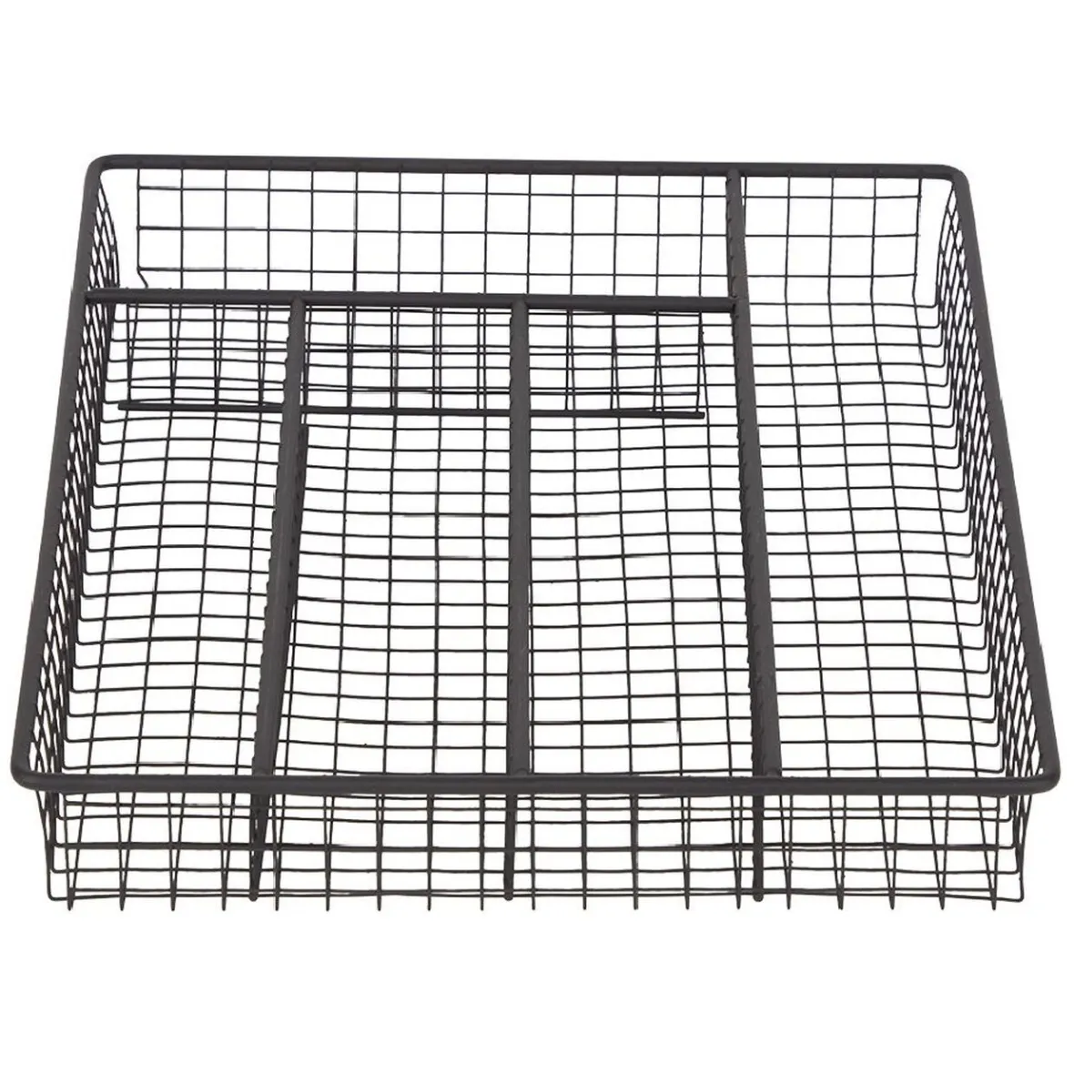 Rangement De Cuisine<Gifi Range couvert pour tiroir grillage en fer noir