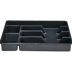 Rangement De Cuisine<Gifi Range couverts gris foncé