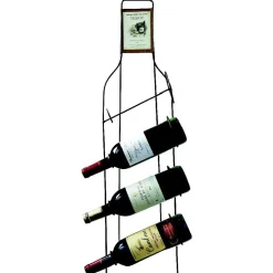 Rangement De Cuisine<Gifi Range-bouteille noir 4 bouteilles