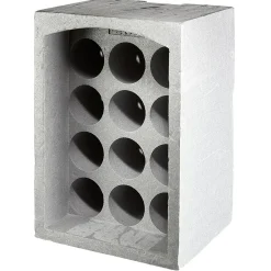 Rangement De Cuisine<Gifi Range-bouteilles 12 emplacements gris