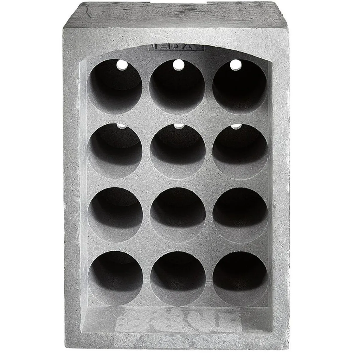 Rangement De Cuisine<Gifi Range-bouteilles 12 emplacements gris