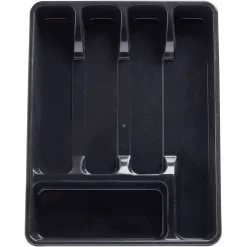 Rangement De Cuisine<Gifi Range-couverts plastique noir