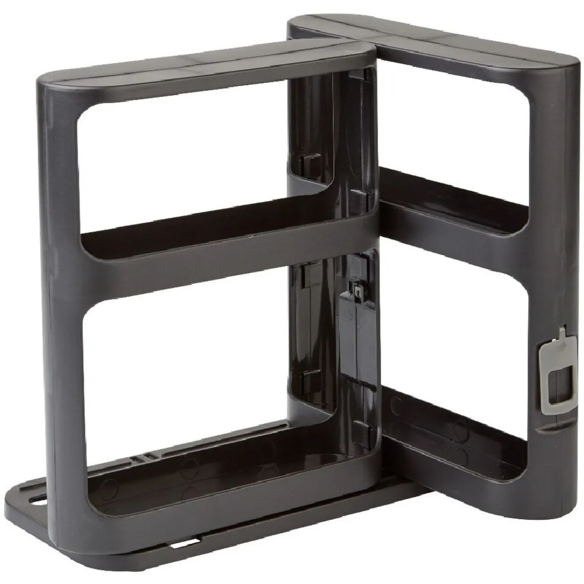 Gifi Rangement à épices coulissant 2 niveaux noir| Vaisselle Et Accessoires De Table