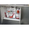 Rangement De Cuisine<Gifi Rangement sous évier extensible argenté