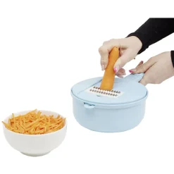 Préparation Culinaire<Gifi Récipient 6-en-1 avec passoire et accessoires de coupe