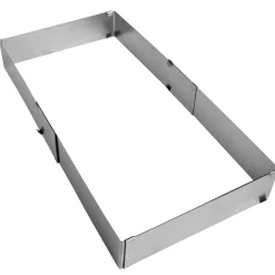 Préparation Culinaire<Gifi Rectangle à pâtisserie extensible inox