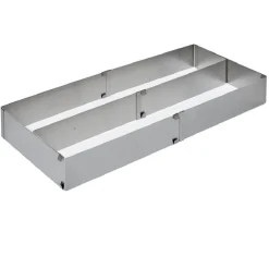 Préparation Culinaire<Gifi Rectangle à pâtisserie extensible inox