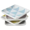Gifi Repose thé losanges colorés x4| Vaisselle Et Accessoires De Table