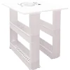 Rangement De Cuisine<Gifi Resserre 2en1 avec fonction table blanc