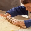 Préparation Culinaire<Gifi Rouleau à pâtisserie en bois gravé décor Noël Ø5x35cm