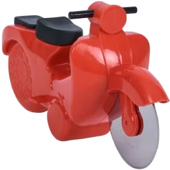Préparation Culinaire<Gifi Roulette à pizza forme scooter rouge ou bleu