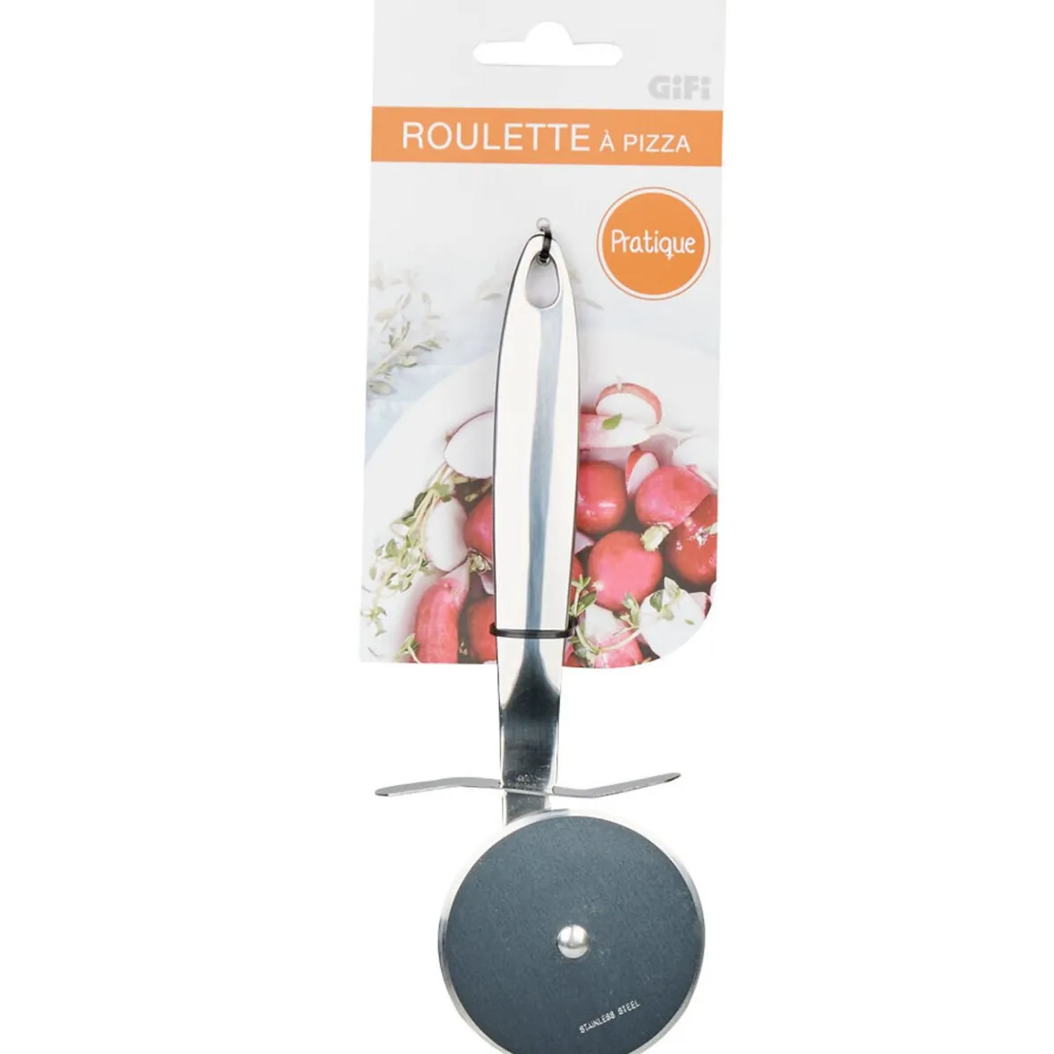 Préparation Culinaire<Gifi Roulette à pizza inox