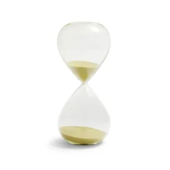 Préparation Culinaire<Gifi Sablier verre sable jaune Ø8xH20cm