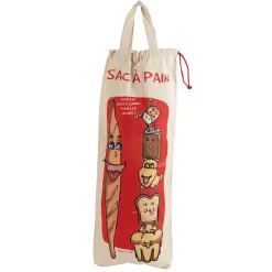 Rangement De Cuisine<Gifi Sac à pain humoristique en coton