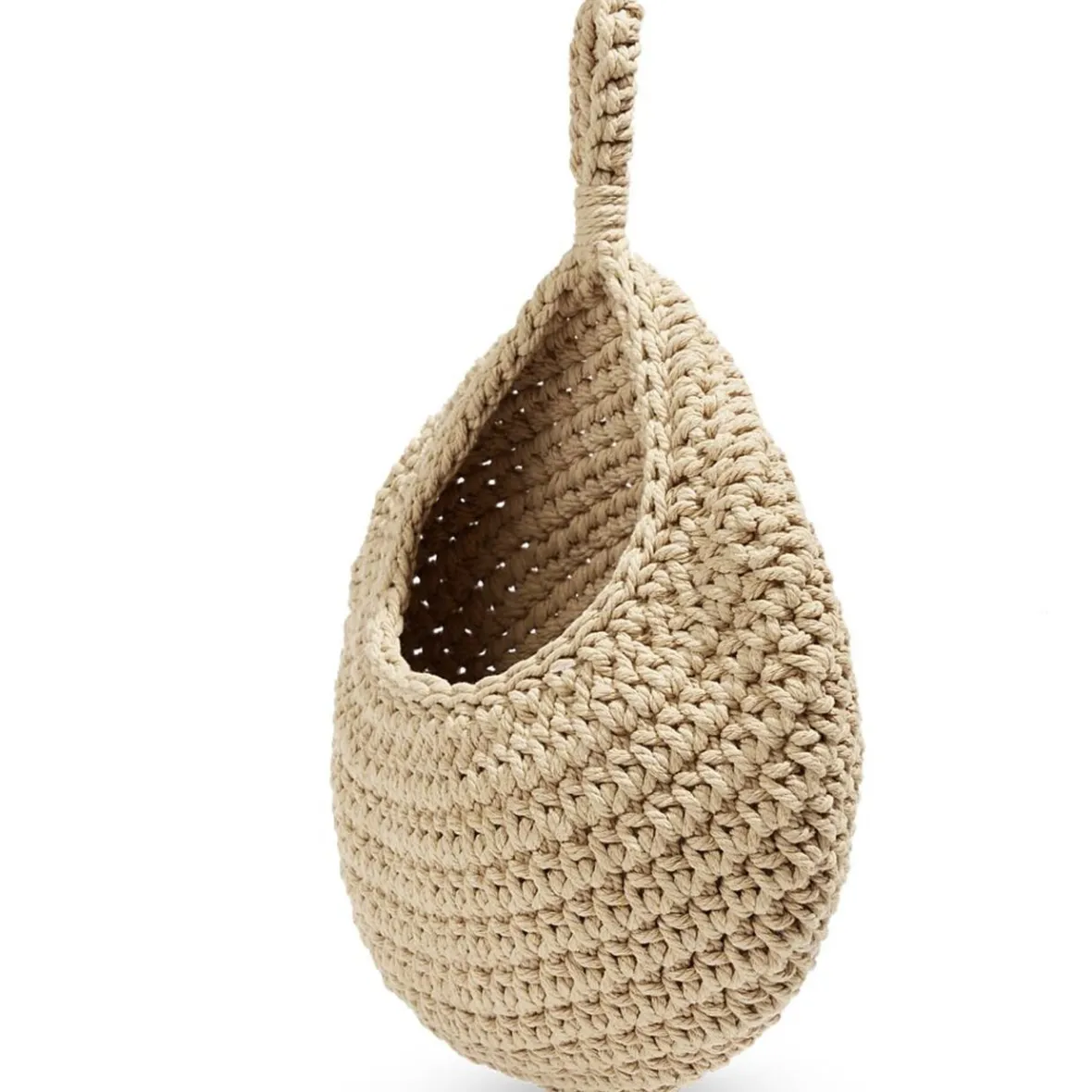 Conservation Alimentaire<Gifi Sac rangement suspendu en coton Ø27xH30cm