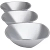 Gifi Saladier argenté réutilisable x3| Vaisselle Et Accessoires De Table