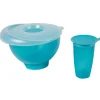 Gifi Saladier avec couvercle et verre doseur| Vaisselle Et Accessoires De Table