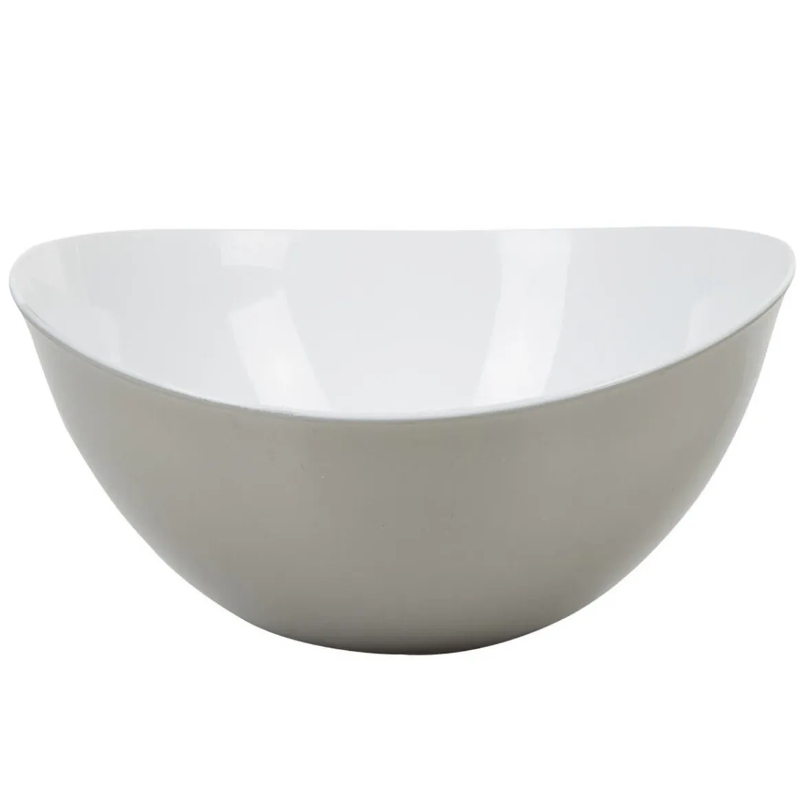 Vaisselle Et Accessoires De Table<Gifi Saladier bicolore gris blanc