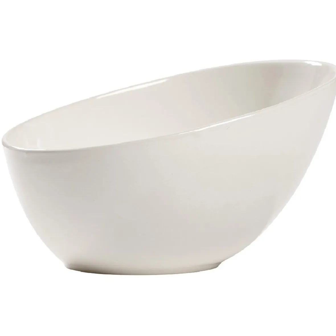 Gifi Saladier blanc ovale| Vaisselle Et Accessoires De Table