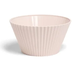 Gifi Saladier en plastique Ø25xH13,5cm - 4 coloris| Vaisselle Et Accessoires De Table