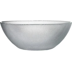 Gifi Saladier en verre design relief transparent x2| Vaisselle Et Accessoires De Table
