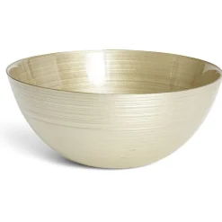Vaisselle Et Accessoires De Table<Gifi Saladier en verre doré Ø30xH10cm