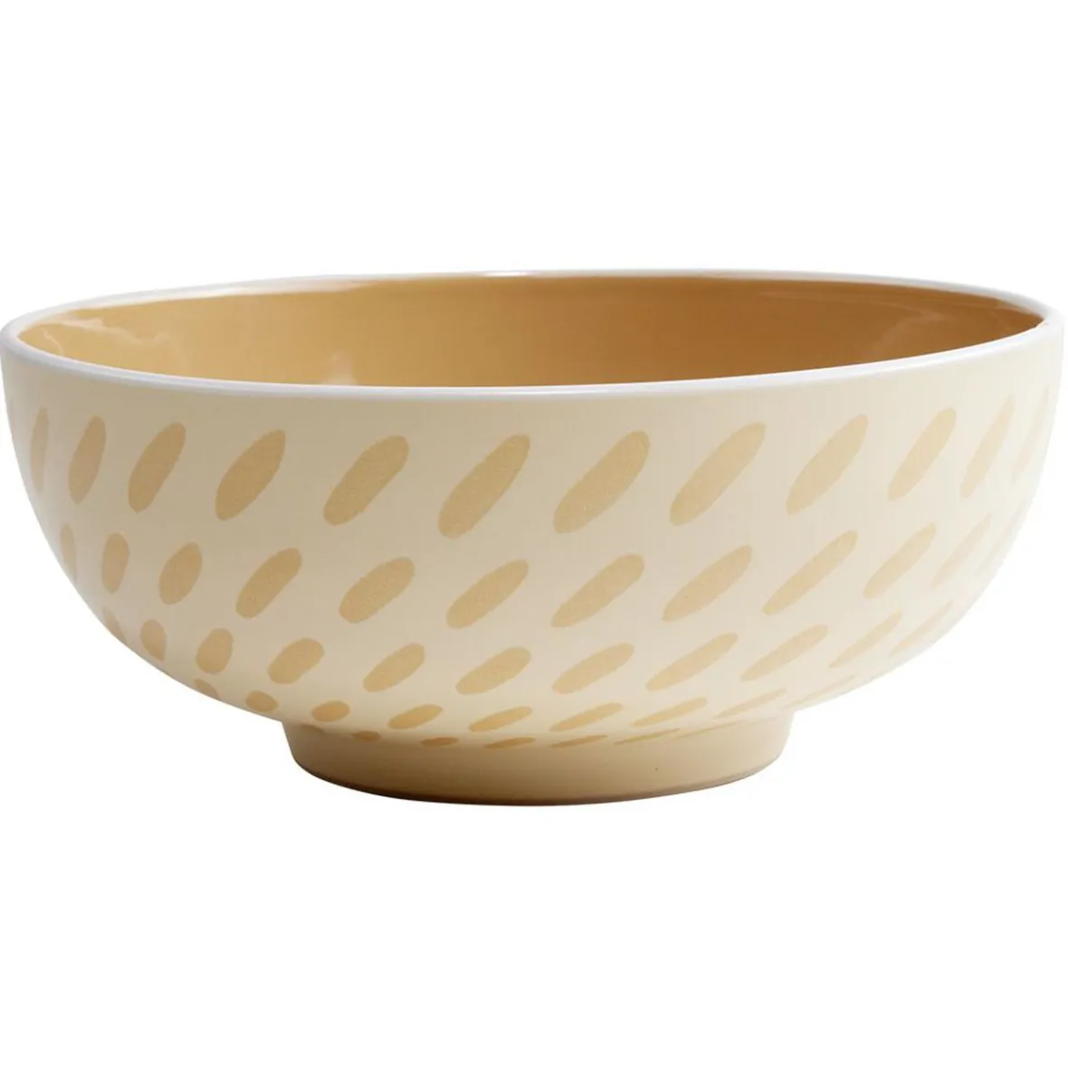 Vaisselle Et Accessoires De Table<Gifi Saladier faïence à motifs Ø20xH8,5cm
