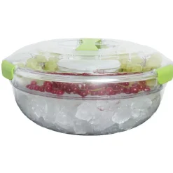 Vaisselle Et Accessoires De Table<Gifi Saladier fraîcheur multicompartiments transparent et vert