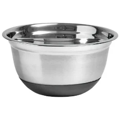Gifi Saladier inox base antidérapante| Vaisselle Et Accessoires De Table