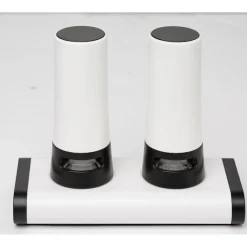 Gifi Salière et poivrière avec support aimanté| Vaisselle Et Accessoires De Table