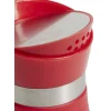 Vaisselle Et Accessoires De Table<Gifi Salière et poivrière 130ml verre et plastique rouge