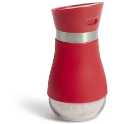 Vaisselle Et Accessoires De Table<Gifi Salière et poivrière 130ml verre et plastique rouge