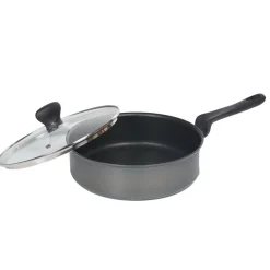 Cuisson<Gifi Sauteuse Tefal Simplissima noire ø 24 cm
