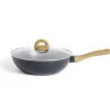 Cuisson<Gifi Sauteuse tous feux dont induction avec couvercle Ø28cm