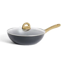Cuisson<Gifi Sauteuse tous feux dont induction avec couvercle Ø28cm