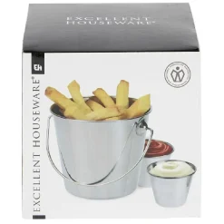 Petit Électroménager<Gifi Seau pour frites inox argenté