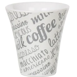 Vaisselle Et Accessoires De Table<Gifi Service à café faïence ardoise gris blanc 6 personnes