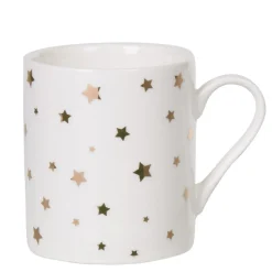 Vaisselle Et Accessoires De Table<Gifi Service à café faïence blanc rose or 6 personnes