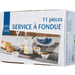 Petit Électroménager<Gifi Service à fondue 11 pièces