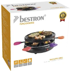 Petit Électroménager<Gifi Service à raclette grill caquelon multicolore 6 personnes