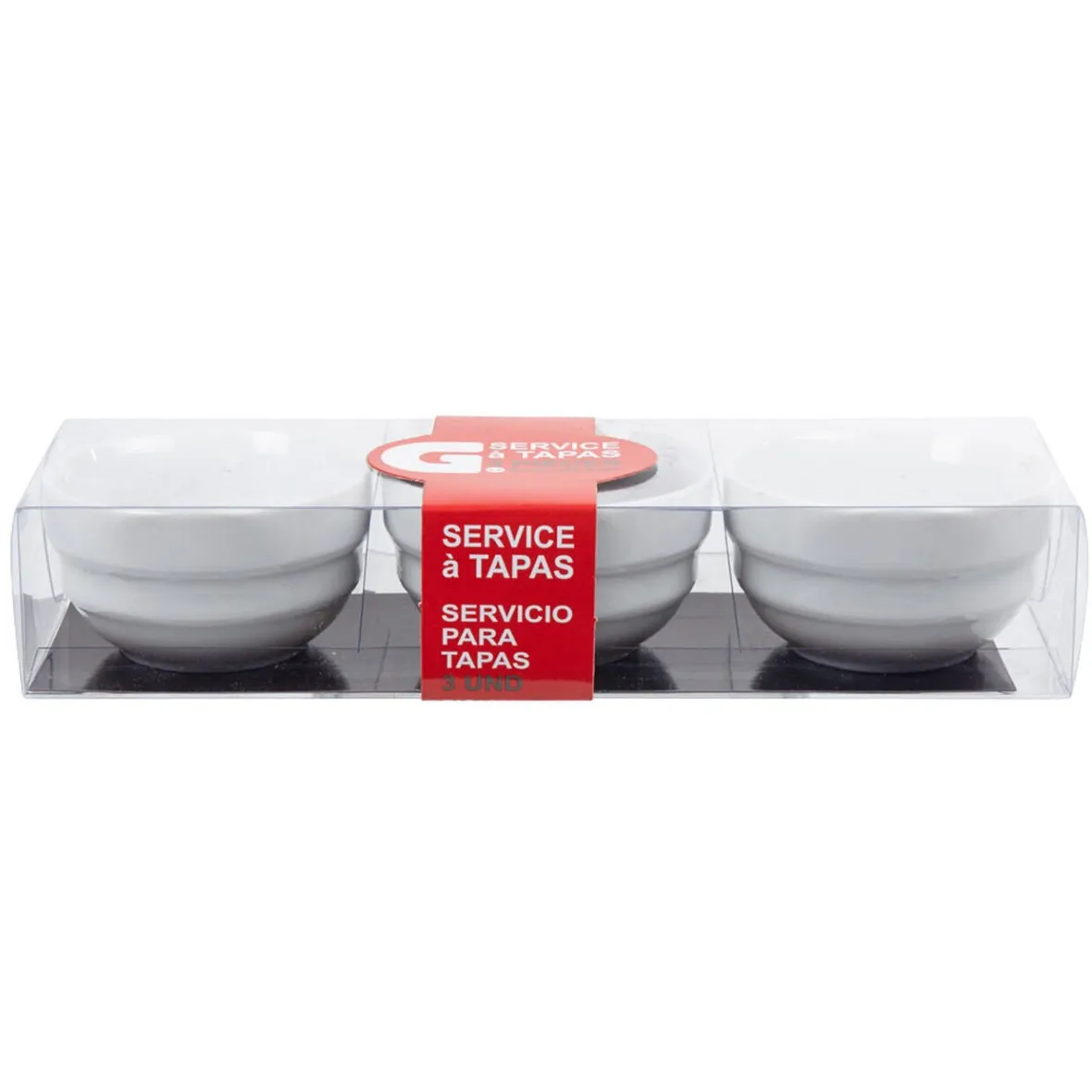 Vaisselle Et Accessoires De Table<Gifi Service à tapas blanc 3 pièces