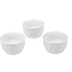 Gifi Service à tapas blanc 3 pièces| Vaisselle Et Accessoires De Table