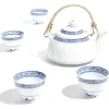 Gifi Service à thé design chinois| Vaisselle Et Accessoires De Table