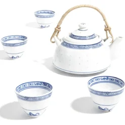 Gifi Service à thé design chinois| Vaisselle Et Accessoires De Table