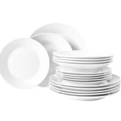 Vaisselle Et Accessoires De Table<Gifi Service à vaisselle blanc rond 18 pièces